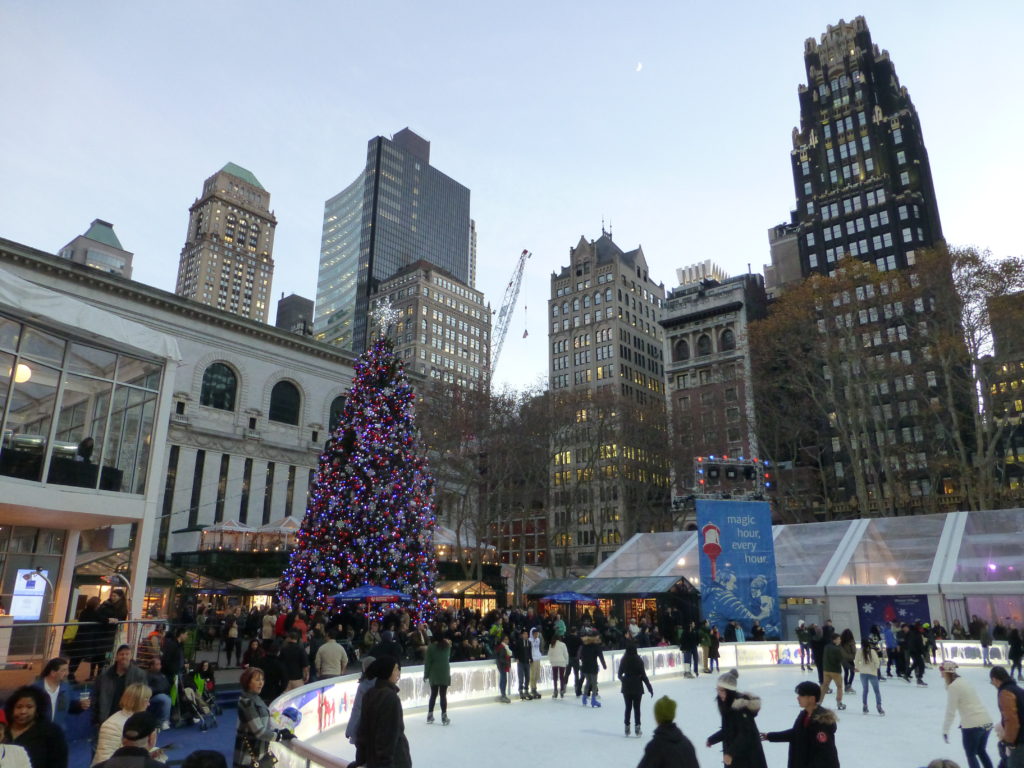 Bryant Park Christmas Tree and Rink