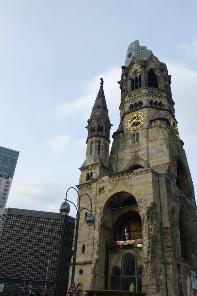 Part of the Kaiser Wilhelm Memorial Church.