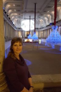 By my seat for the performance