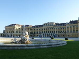 Front view of the Palace
