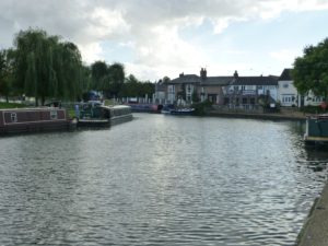 The Great Ouse River in Ely.