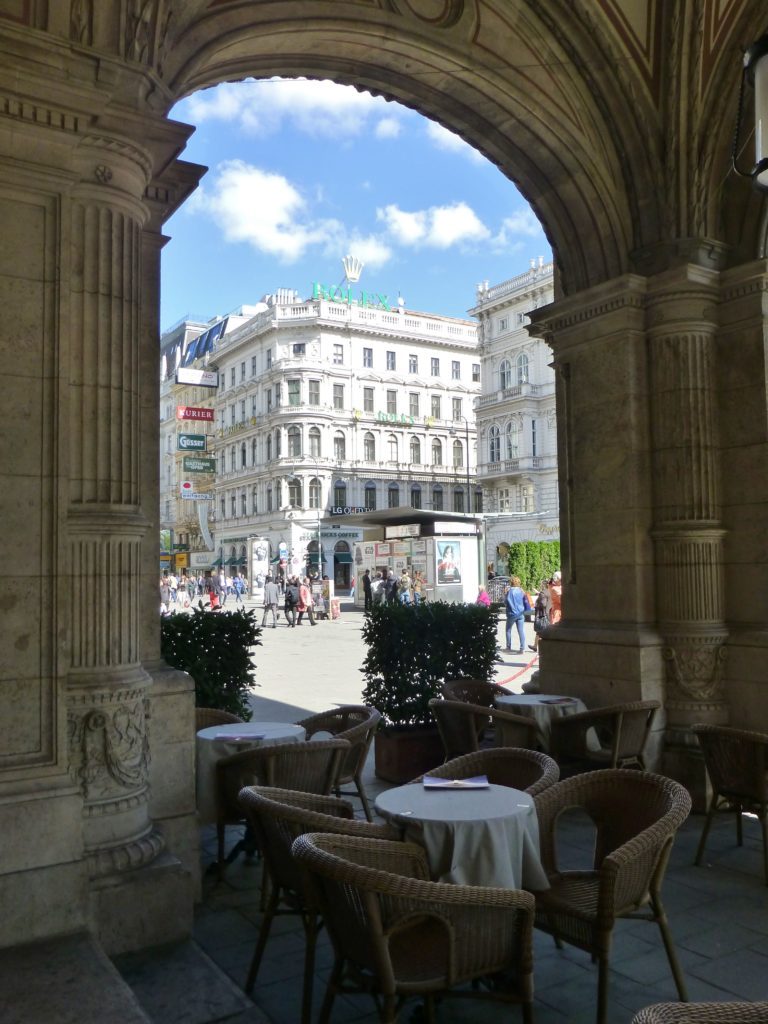 View outside Opera House