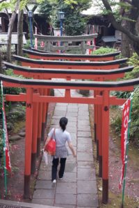 Ryoko at Gojo-tenjin Shrine
