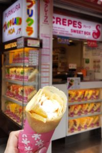 Crepe on Takeshita Street