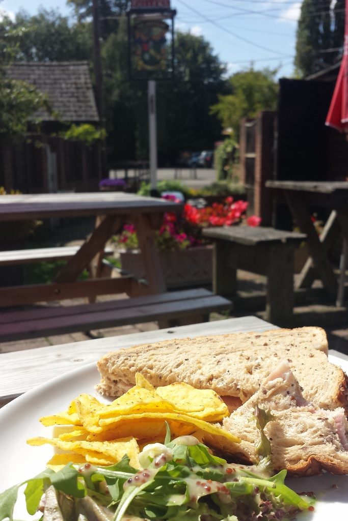 Lunch in the beer garden