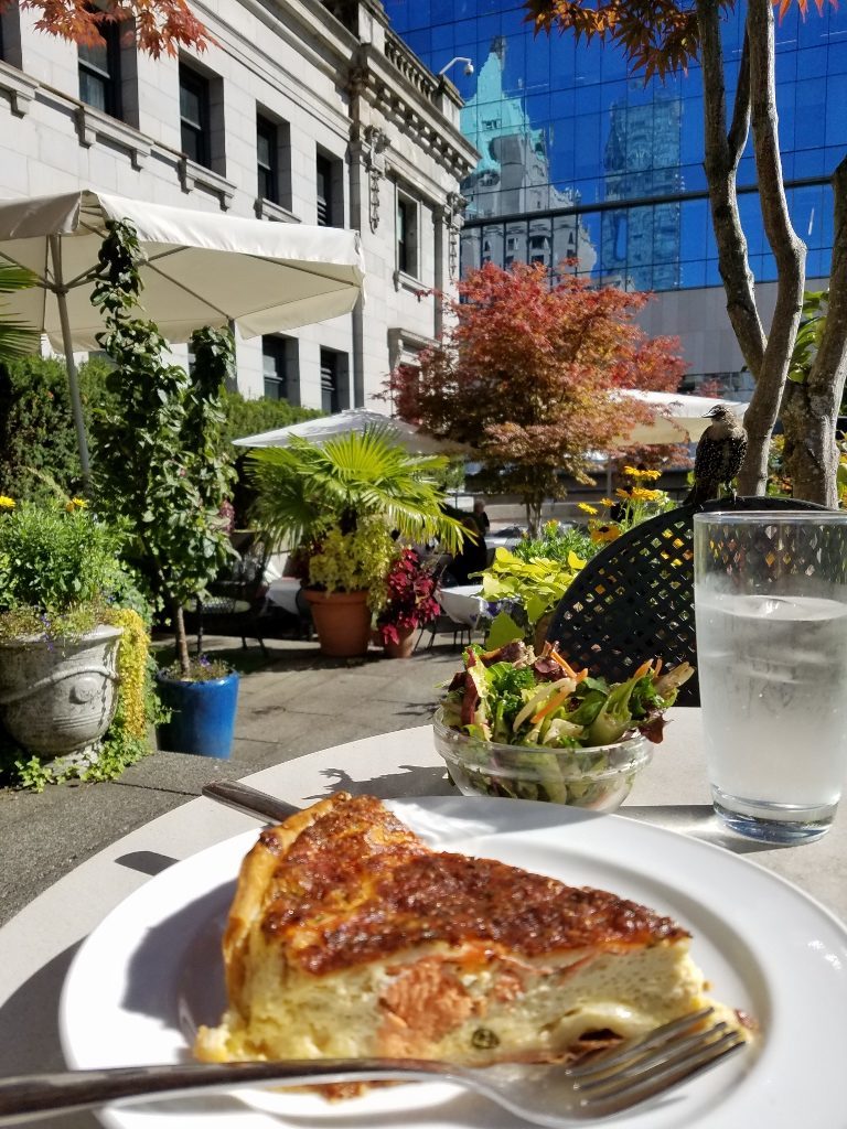 Quiche at Gallery Cafe