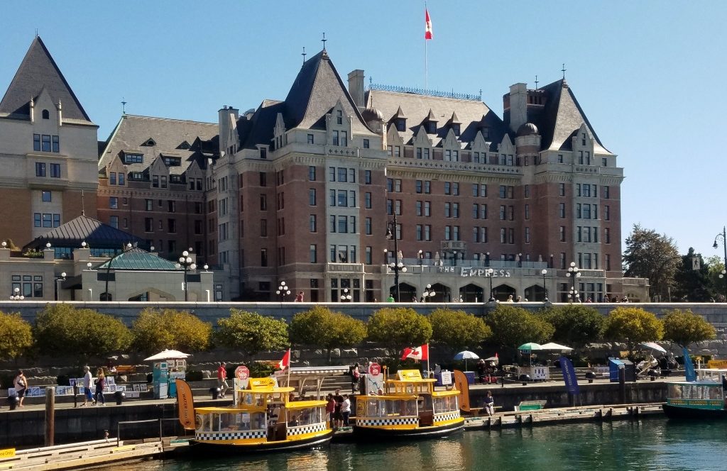 View of Empress Hotel