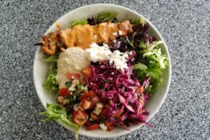 Salmon Salad bowl