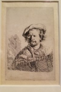 Etching of Rembrandt